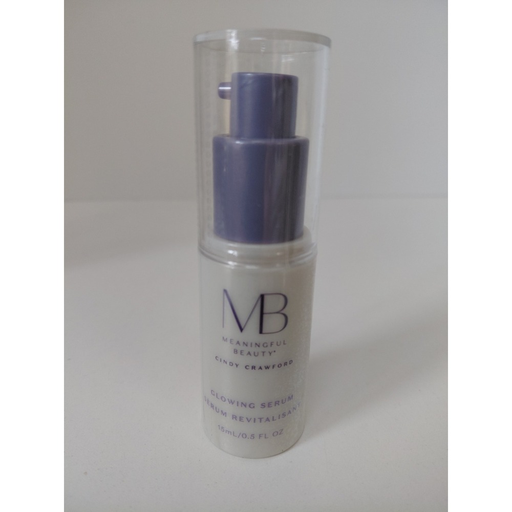 Meaningful Beauty Cindy Crawford Glowing Serum 15ml 0.5 fl oz Travel Size New